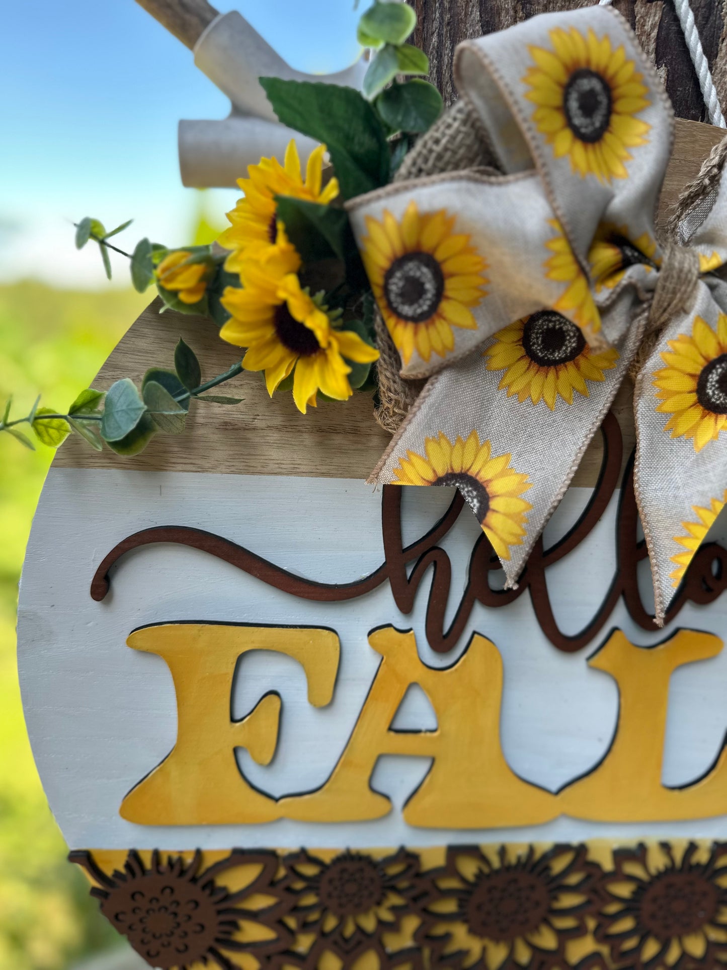 Hello Fall Door Hanger