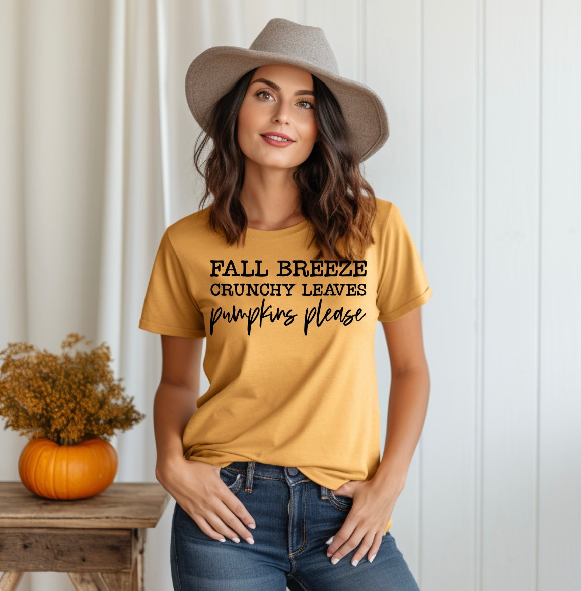 Fall Breeze Crunchy Leaves Tshirt