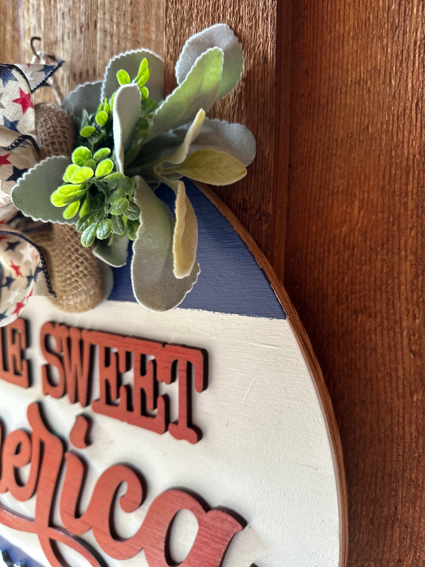 Home Sweet America Door Hanger