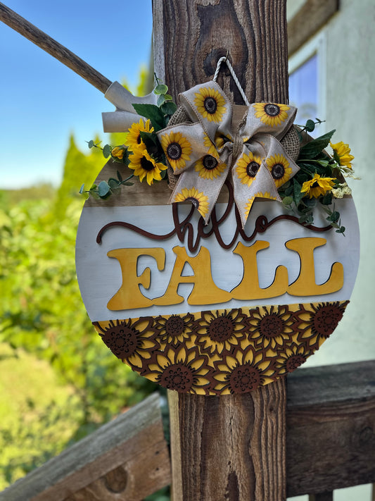 Hello Fall Door Hanger