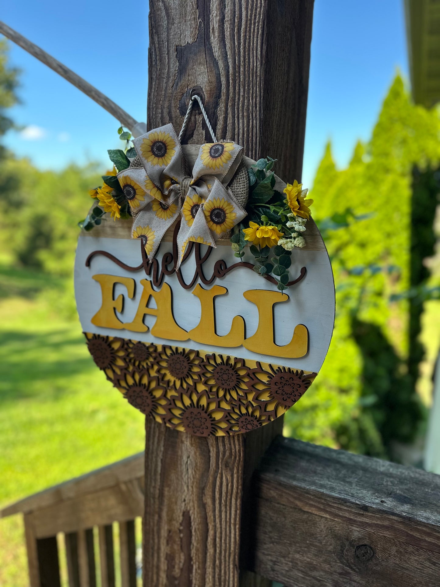 Hello Fall Door Hanger
