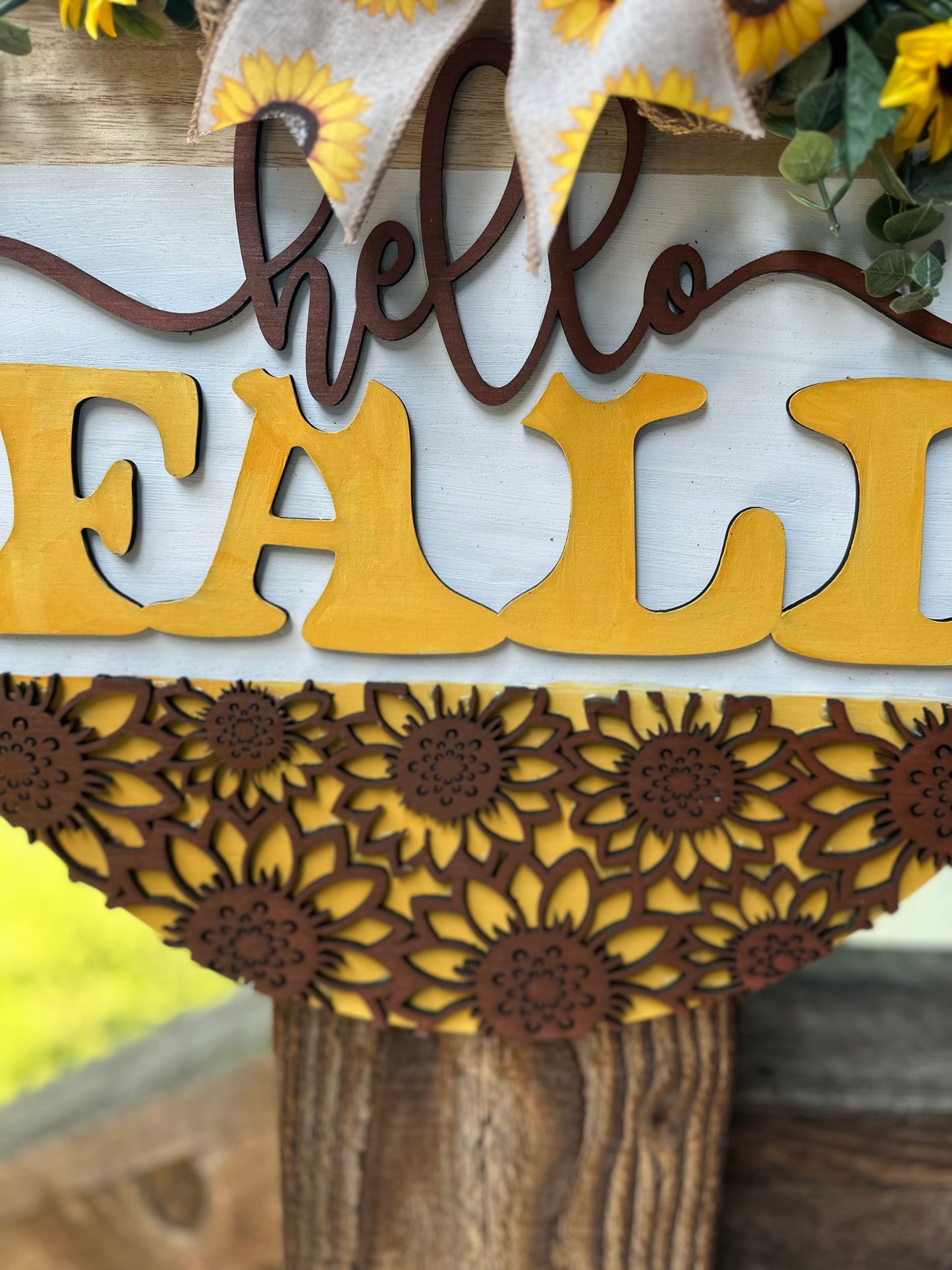 Hello Fall Door Hanger