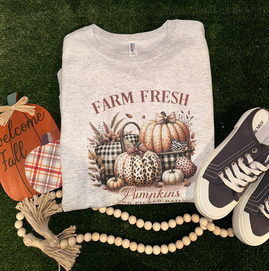 Farm Fresh Pumpkins Sweatshirt