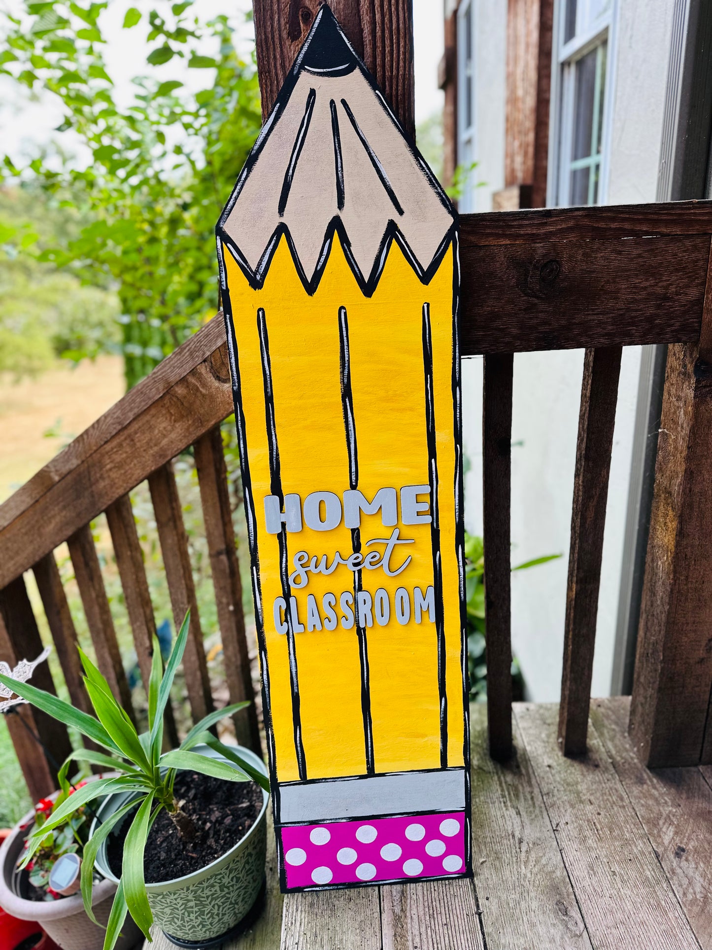 Home Sweet Classroom Pencil Leaner