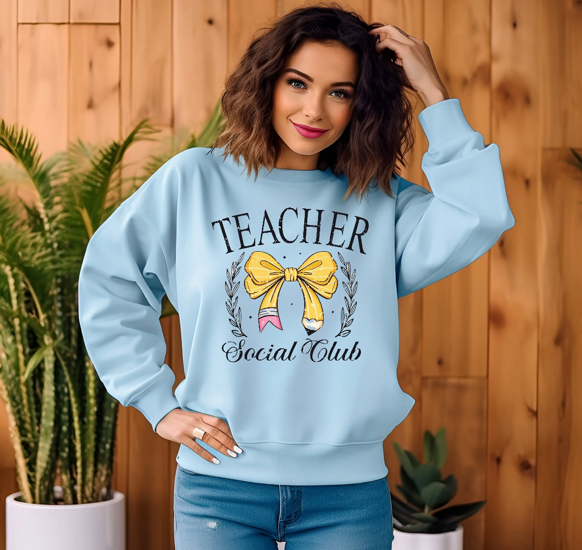 Teacher Social Club Sweatshirt