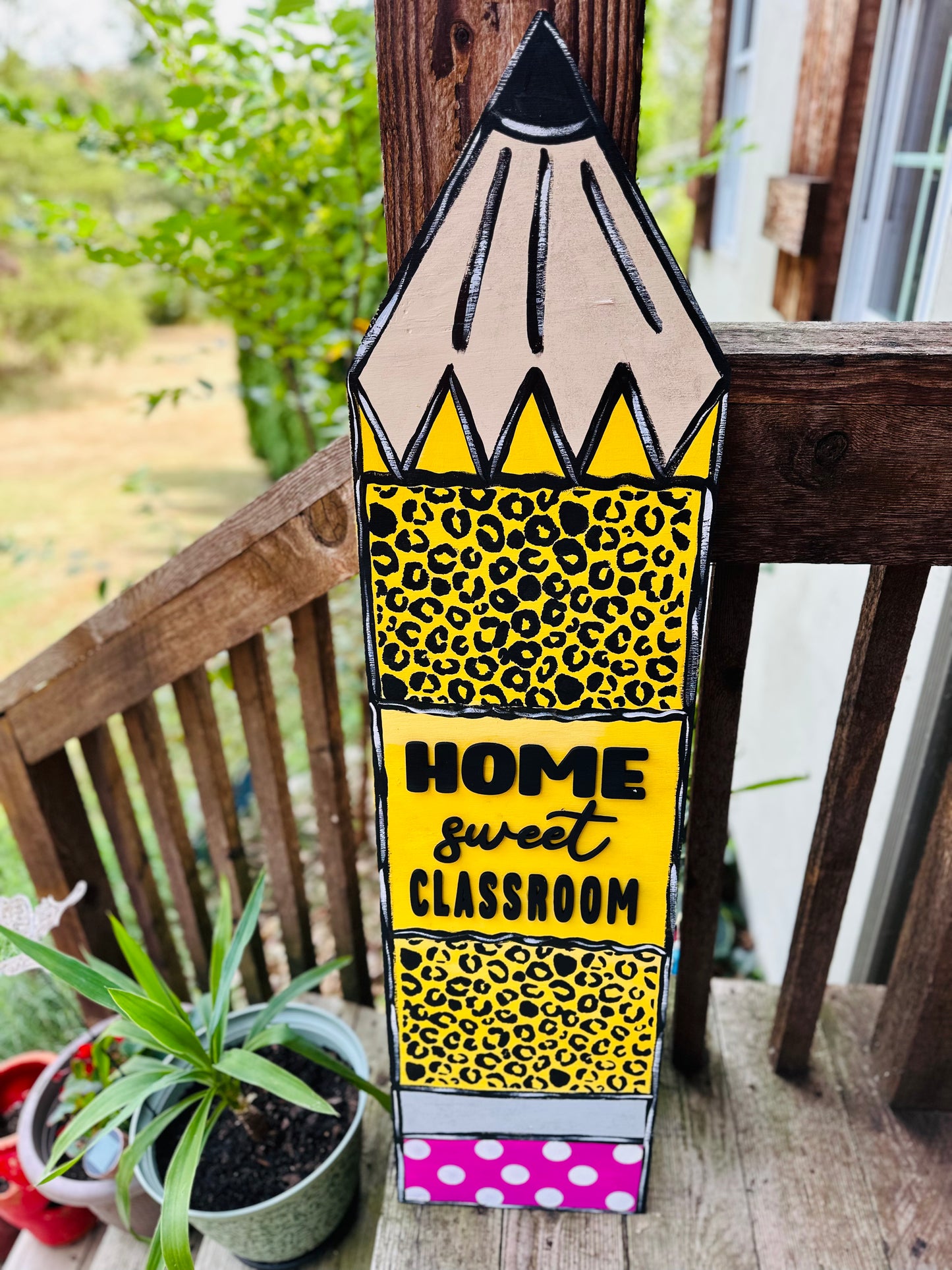 Home Sweet Classroom Pencil Leaner