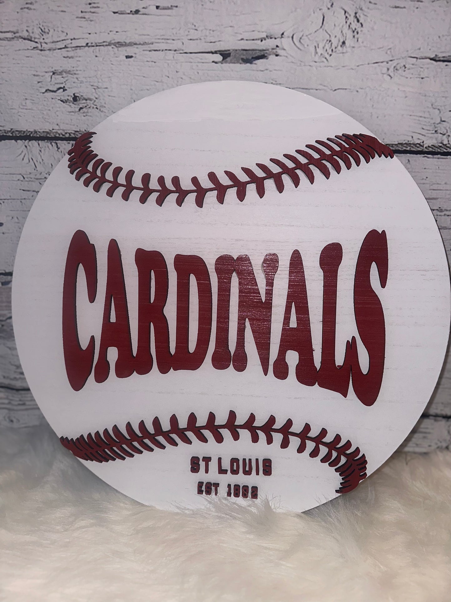 Cardinals Door Hanging