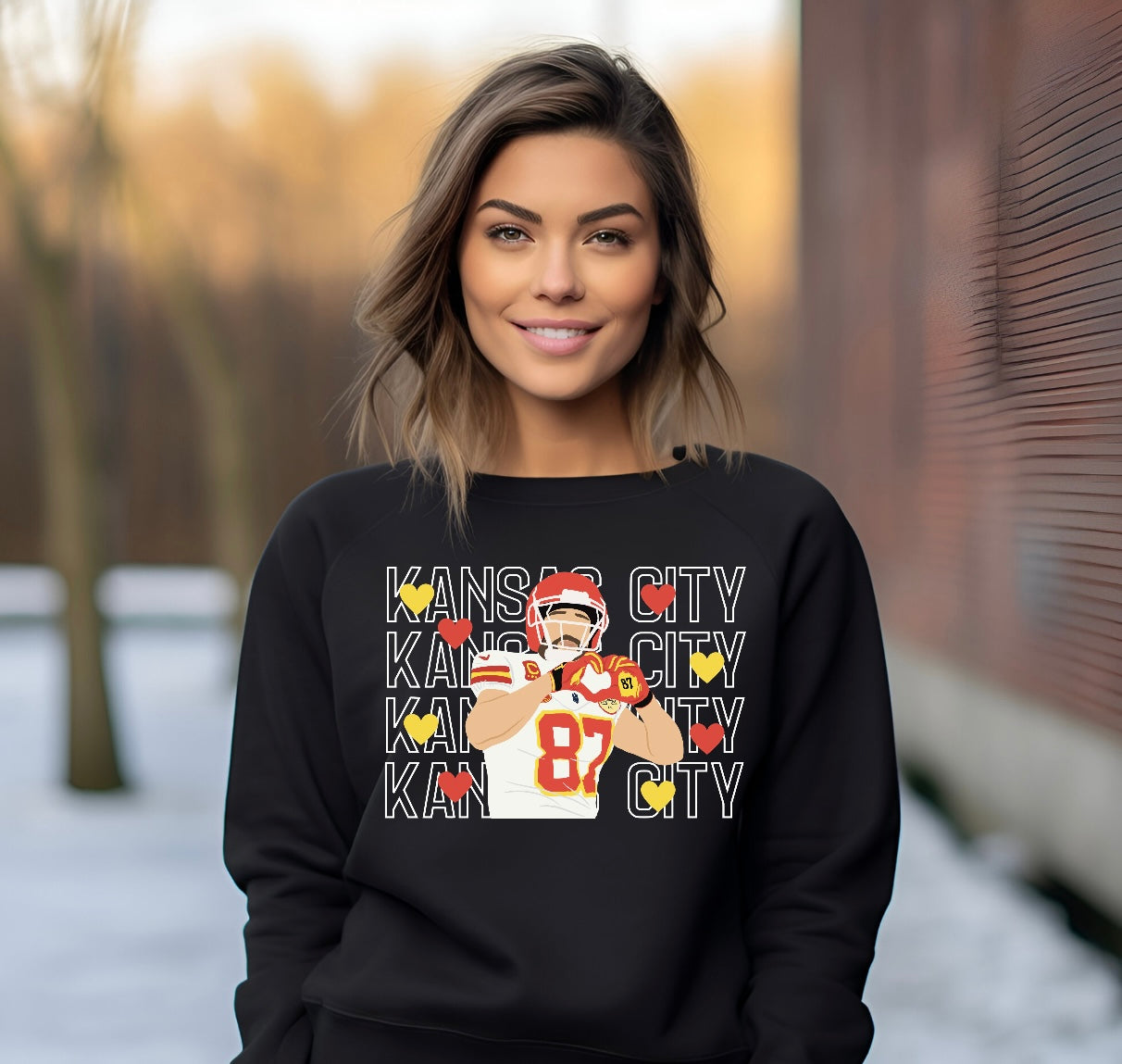 Kelce Heart Sweatshirt