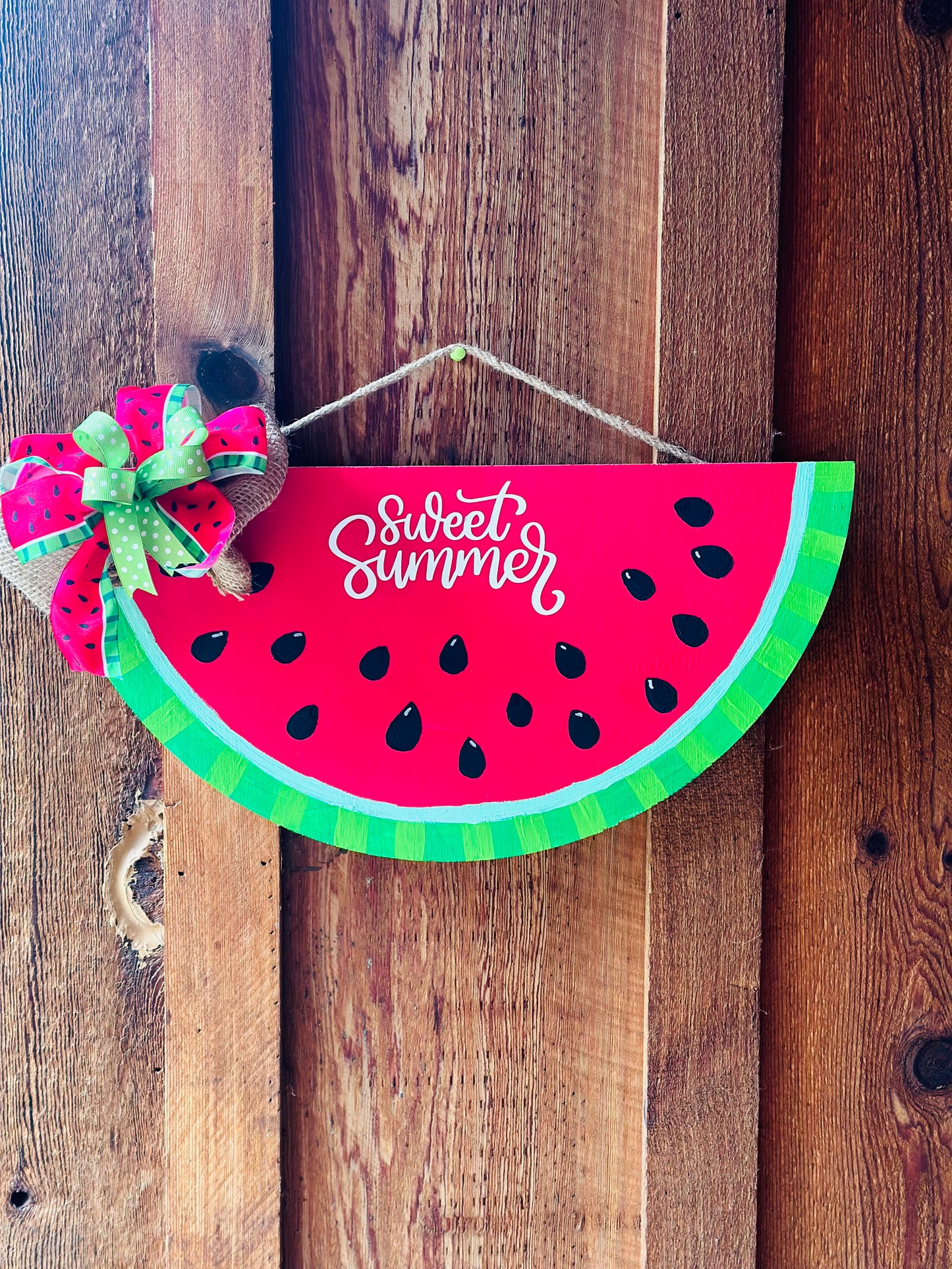 Sweet Summer Watermelon Hanger