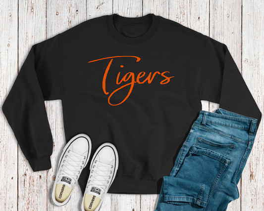 Puff Print Tigers Sweatshirt