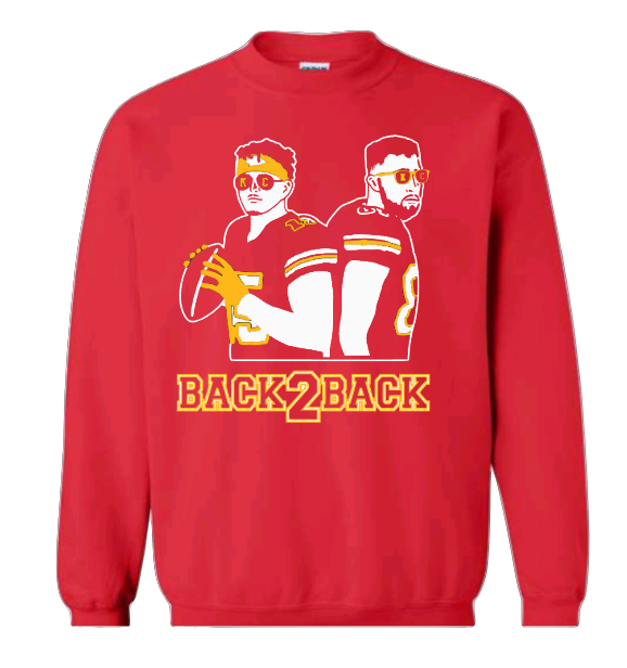 KC Back 2 Back Red Apparel