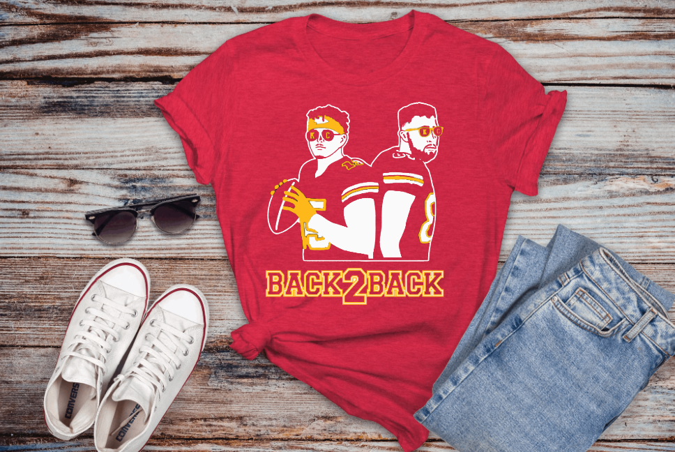 KC Back 2 Back Red Apparel