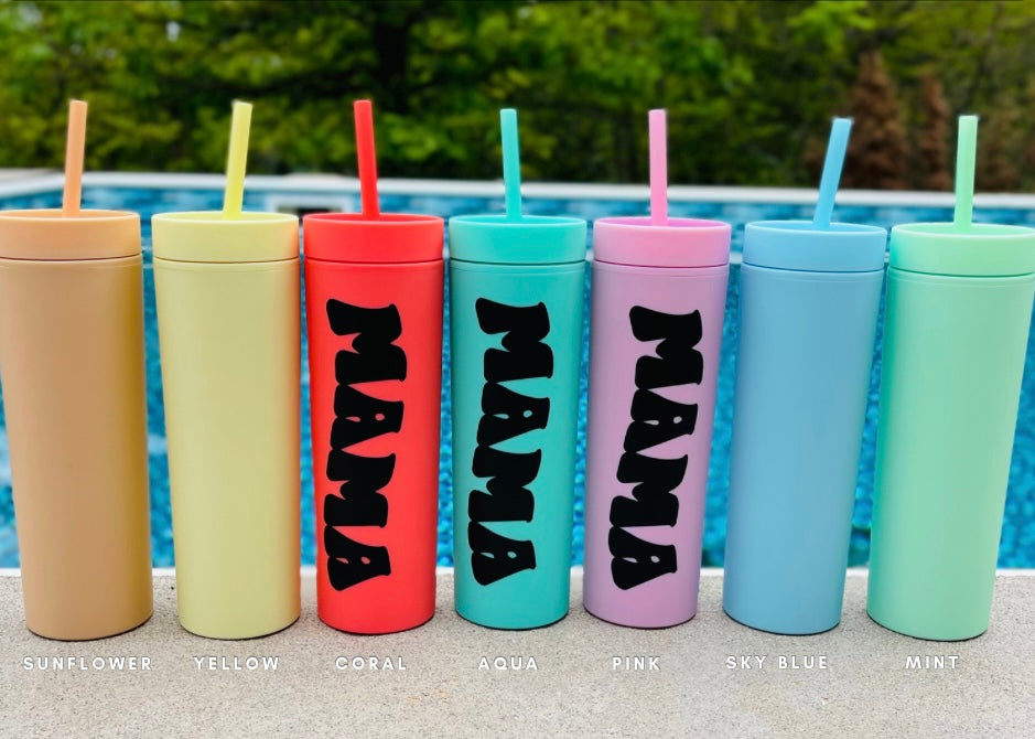 MAMA Skinny Tumbler