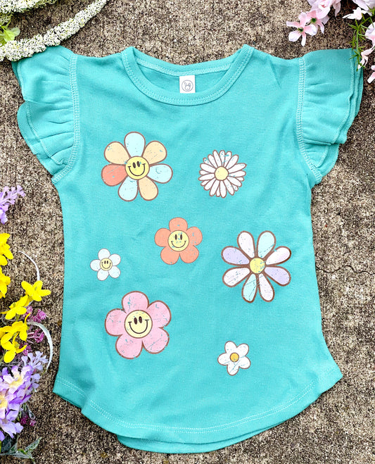 Flower Child Girls’ Top/One-Piece