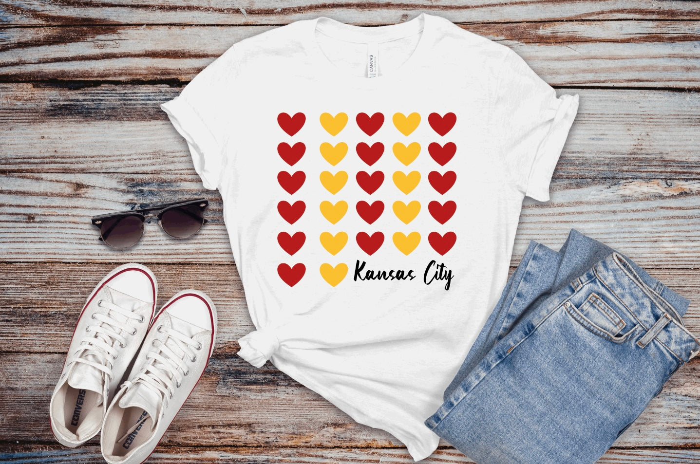 Kansas City Hearts Tshirt