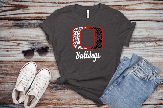 Bulldogs Leopard Print