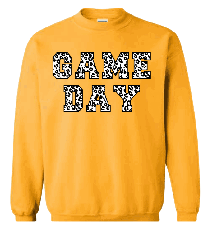 Leopard Game Day Sweatshirt