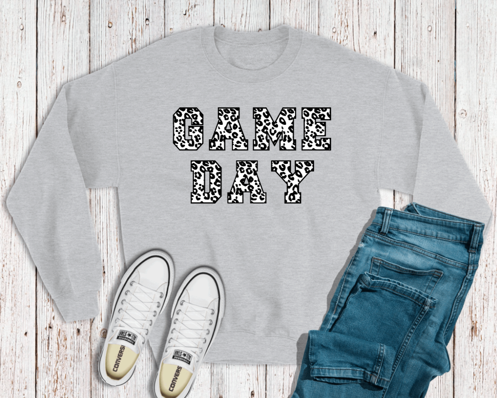 Leopard Game Day Sweatshirt