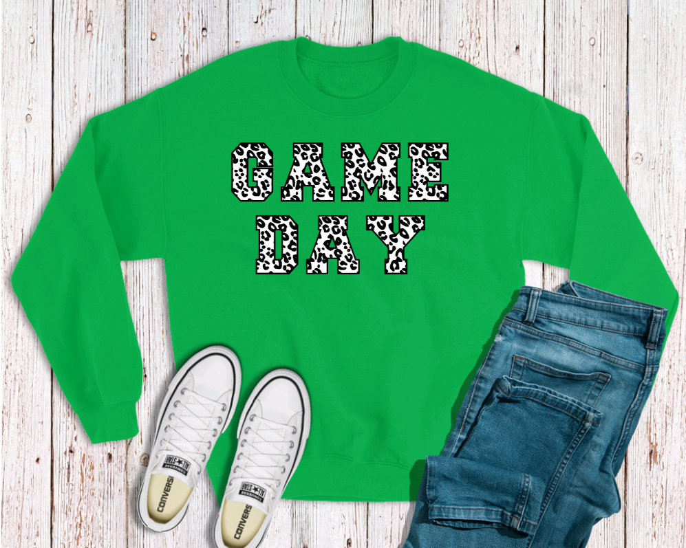 Leopard Game Day Sweatshirt