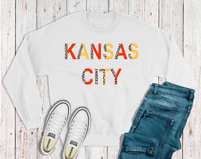 Kansas City Leopard Print Sweatshirt