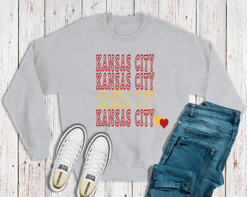 Kansas City Stacked Sweatshirt