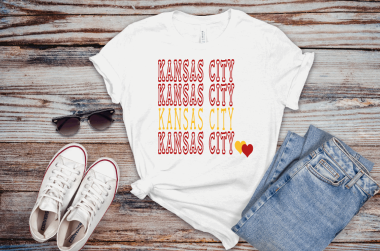 Kansas City Stacked Tshirt