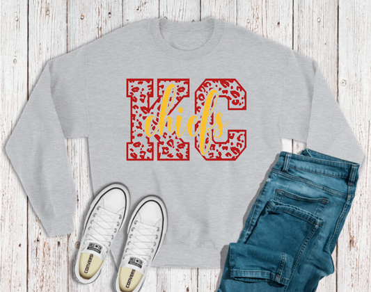 KC Leopard Sweatshirt