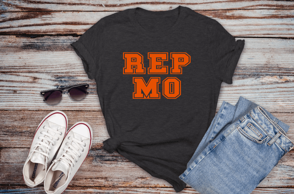 REPMO PUFF PRINT VARSITY LETTERED