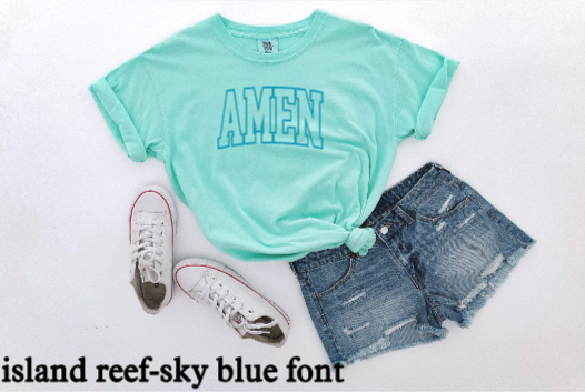 AMEN Arch Puff Print T-shirt