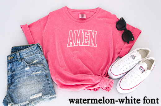 AMEN Arch Puff Print T-shirt