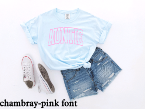 AUNTIE Arch Puff Print Tshirt