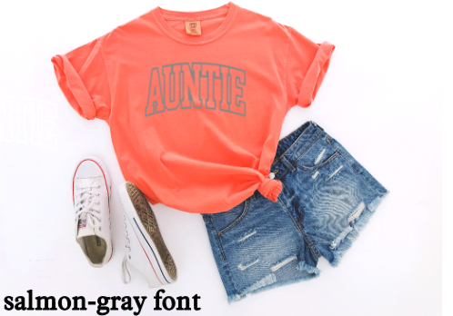 AUNTIE Arch Puff Print Tshirt