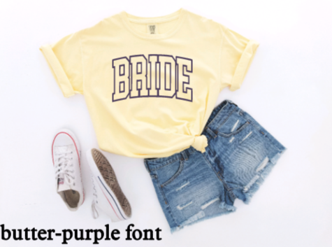 BRIDE Arch Puff Print T-shirt