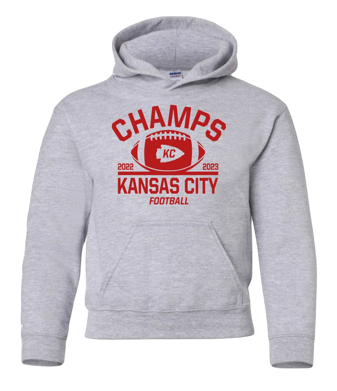 Champs Kansas City Grey-Red-YOUTH