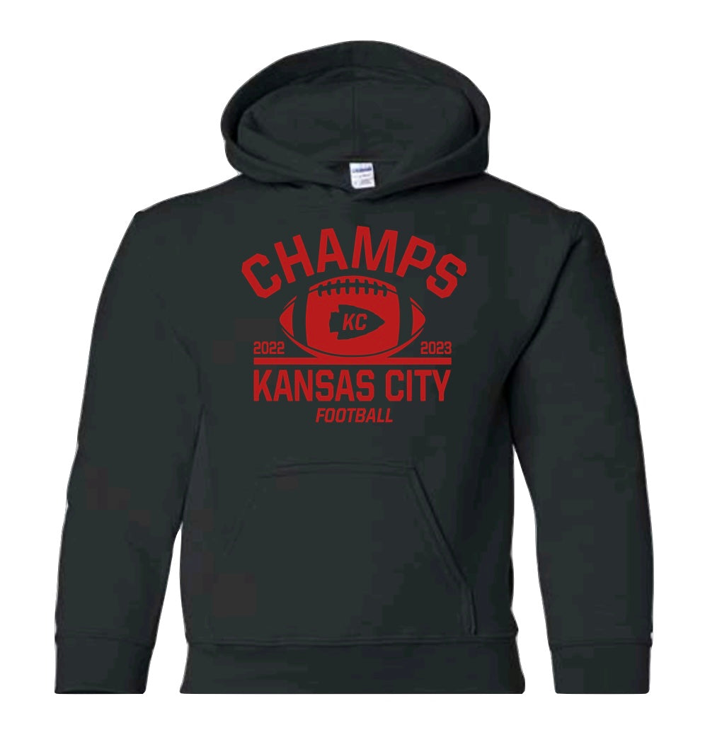 Champs Kansas City Black-Red-YOUTH